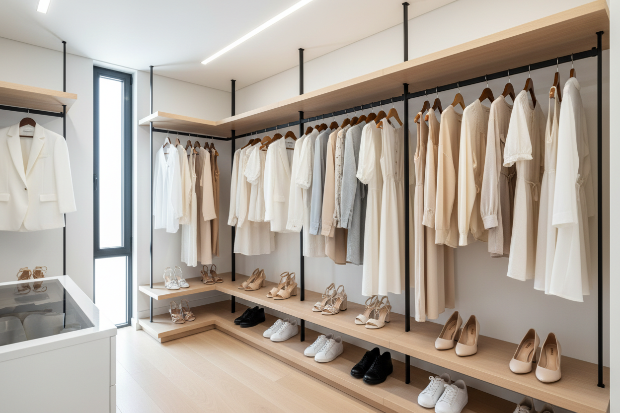 can we make it alil more modern and switch the camera angles need it to look clean,welcoming,designer,new